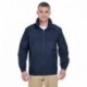 UltraClub 8929 Adult Full-Zip Hooded Pack-Away Jacket