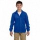 Harriton M990Y Youth 8 oz. Full-Zip Fleece