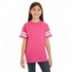 LAT 6137 Youth Football Fine Jersey T-Shirt