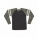 LAT 6934 Men's Gameday Mash-Up Long Sleeve Fine Jersey T-Shirt