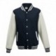 Just Hoods By AWDis JHA043 Men's 80/20 Heavyweight Letterman Jacket