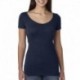 Next Level Apparel 6730 Ladies Triblend Scoop