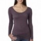 Next Level Apparel 6731 Ladies Triblend Long-Sleeve Scoop