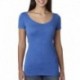 Next Level Apparel 6730 Ladies Triblend Scoop