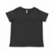 LAT 3817 Ladies Curvy V-Neck Fine Jersey T-Shirt