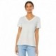 Bella + Canvas 6405 Ladies Relaxed Jersey V-Neck T-Shirt