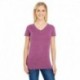 Threadfast Apparel 208B Ladies Vintage Dye Short-Sleeve V-Neck T-Shirt