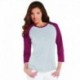 LAT LA3530 Ladies' Baseball T-Shirt