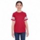 LAT 6137 Youth Football Fine Jersey T-Shirt