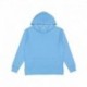 LAT 6936 Adult Vintage Wash Fleece Hooded Sweatshirt