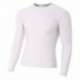 A4 N3133 Adult Polyester Spandex Long Sleeve Compression T-Shirt