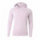 A4 N3409 Men's Cooling Performance Long-Sleeve Hooded T-shirt