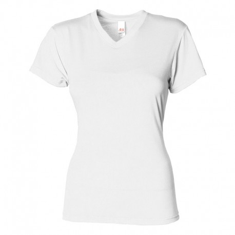 A4 NW3013 Ladies Softek V-Neck T-Shirt