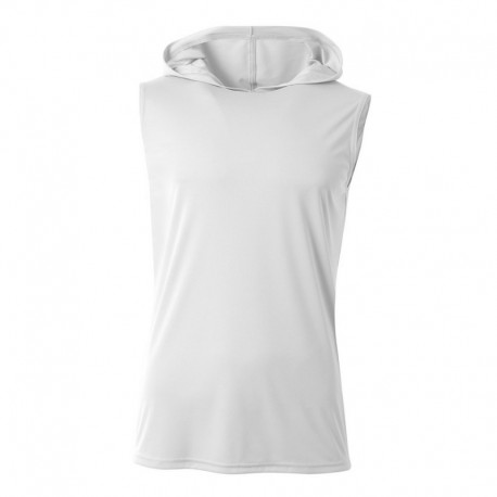 A4 NB3410 Youth Sleeveless Hooded T-Shirt