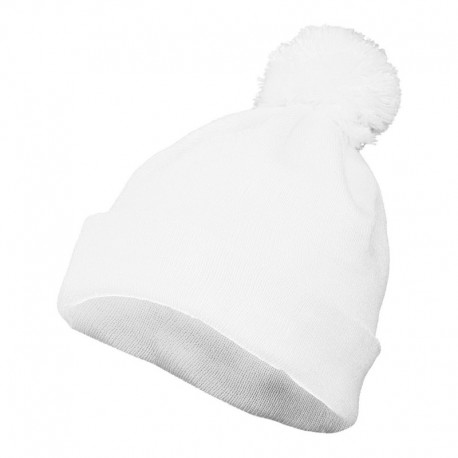 Augusta Sportswear 6816 Two Layer Acrylic Knit Pom Beanie