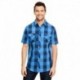 Burnside B9203 Mens Buffalo Plaid Woven Shirt