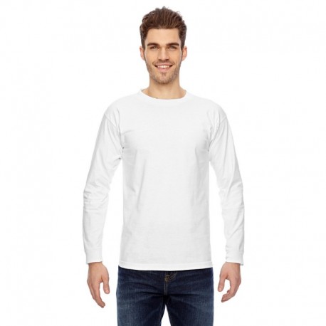 Bayside BA6100 Adult 6.1 oz., 100% Cotton Long Sleeve T-Shirt