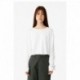 Bella + Canvas 6501B FWD Fashion Ladies Cropped Long-Sleeve T-Shirt