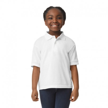 Gildan G880B Youth 6 oz., 50/50 Jersey Polo