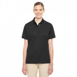 Core365 78222 Ladies Motive Performance Pique Polo with Tipped Collar