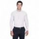 Harriton M600 Men's Long-Sleeve Oxford with Stain-Release