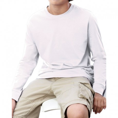 LAT 6201 Youth Fine Jersey Long-Sleeve T-Shirt