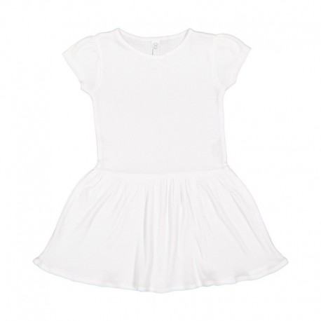 Rabbit Skins 5323 Toddler Baby Rib Dress