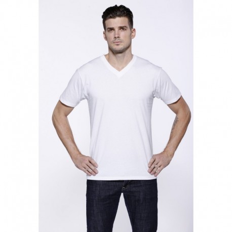 StarTee ST2412 Men's CVC V-Neck T-Shirt