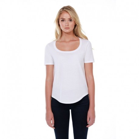 StarTee ST1019 Ladies 3.5 oz., 100% Cotton U-Neck T-Shirt