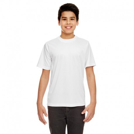 UltraClub 8420Y Youth Cool & Dry Sport Performance Interlock T-Shirt