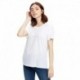 US Blanks US115 Ladies Short-Sleeve Loose Fit Boyfriend Tee