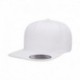 Yupoong YP5089 Adult 5-Panel Structured Flat Visor Classic Snapback Cap