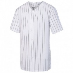 Augusta Sportswear 1686 Youth Pin Stripe Baseball Jersey