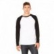 Bella + Canvas 3000C Men's Jersey Long-Sleeve Baseball T-Shirt