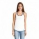 Next Level Apparel 1534 Ladies Ideal Colorblock Racerback Tank