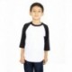 Shaka Wear SHRAGY Youth 6 oz., 3/4-Sleeve Raglan