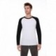 StarTee ST2477 Men's CVC Long-Sleeve Raglan