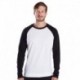 US Blanks US6600 Men's 4.3 oz. Long-Sleeve Baseball Raglan