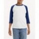 Gildan G570B Youth Heavy Cotton 3/4-Raglan Sleeve T-Shirt