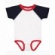 Rabbit Skins RS4430 Infant Baseball Bodysuit