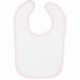 Rabbit Skins 1003 Infant Contrast Trim Terry Bib