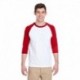 Gildan G570 Adult Heavy Cotton 3/4-Raglan Sleeve T-Shirt