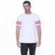 StarTee ST2430 Men's CVC Stripe Varsity T-Shirt