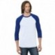 Bayside BA9525 Unisex 4.2 oz., Triblend 3/4-Sleeve Raglan T-Shirt