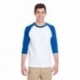 Gildan G570 Adult Heavy Cotton 3/4-Raglan Sleeve T-Shirt