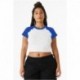 Bella + Canvas 1201 Ladies Micro Ribbed Raglan Baby Tee