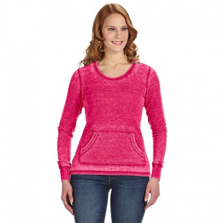 J America JA8255 Ladies Zen Thermal Long-Sleeve T-Shirt