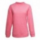 J America JA8428 Ladies Weekend French Terry Mock Neck Crew