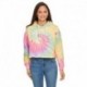 Tie-Dye CD8333 Ladies Cropped Hooded Sweatshirt