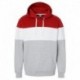 J America 8644JA Men's Varsity Pullover Hooded Sweatshirt